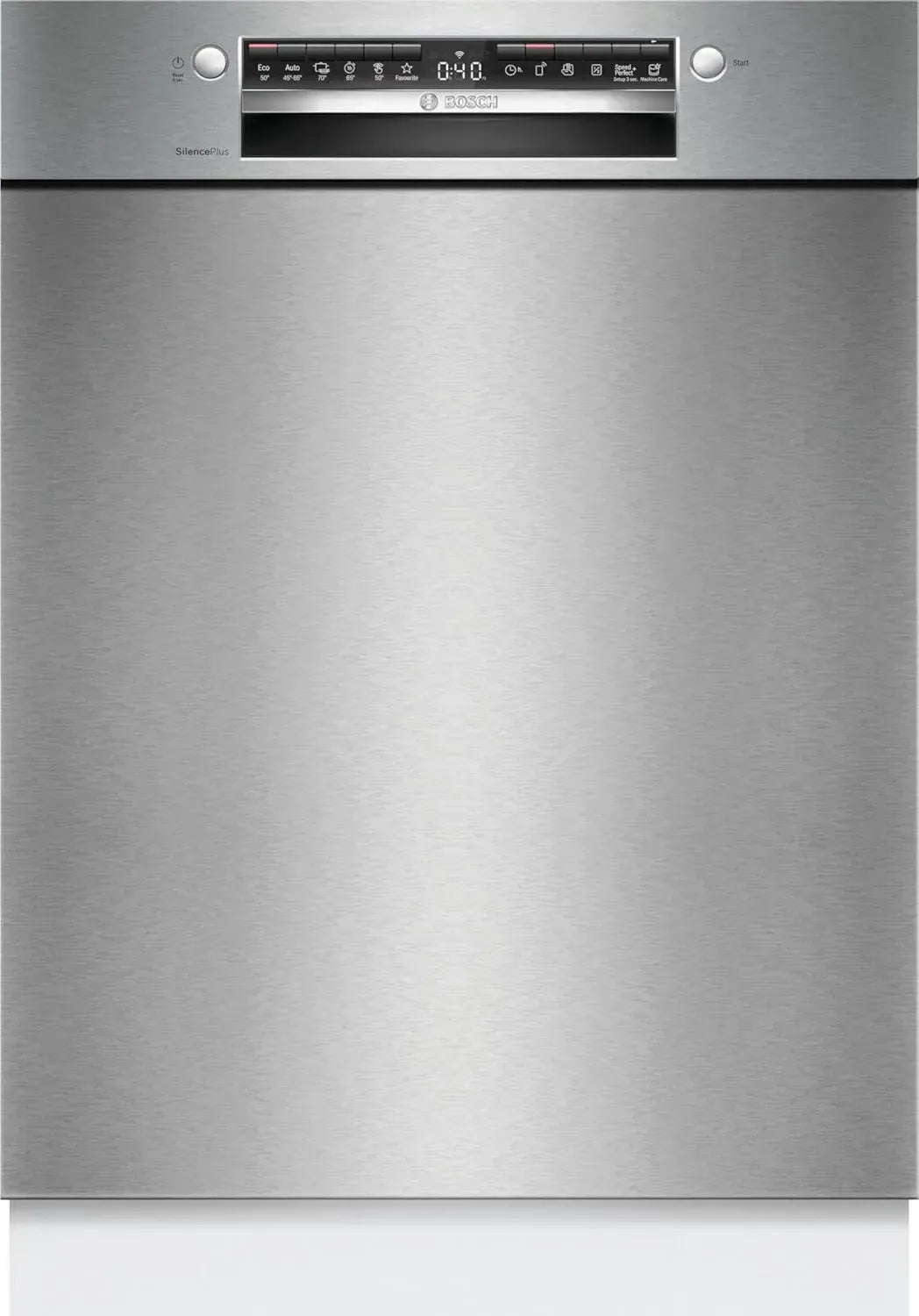 Bosch Unterbau-Geschirrspüler Serie 4, 60 cm, Edelstahl, SMU4ECS21E, leise & effizient
