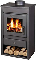 Energiesparender Kaminofen Victoria Deluxe L, 9 kW Leistung, A+ Energieklasse