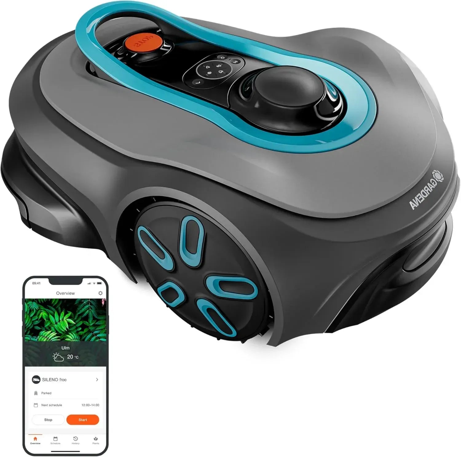 Gardena Smart SILENO Free Mähroboter 1100 m² - Kabellos und App-gesteuert