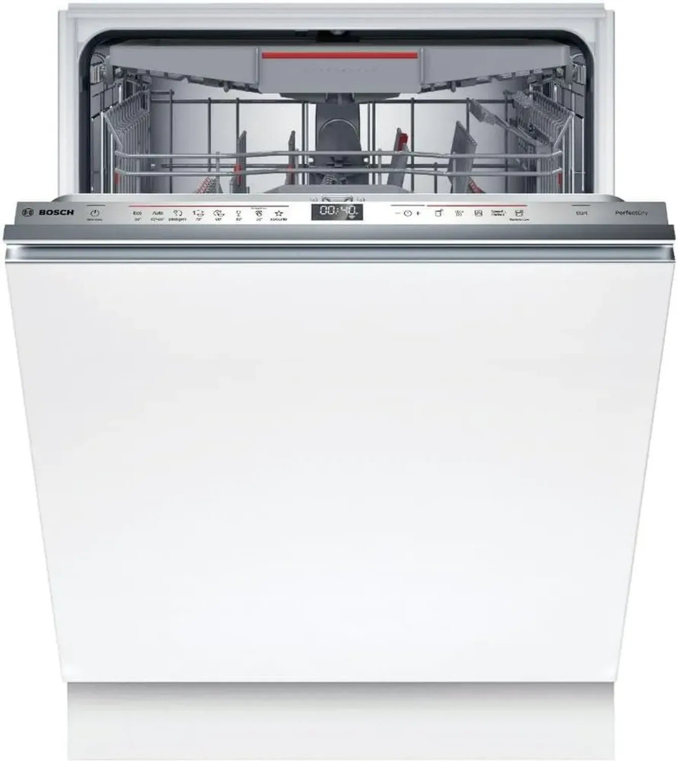 BOSCH SMH6TCX01E Serie 6 Einbau-Geschirrspüler, 60 cm, Home Connect, PerfectDry, Besteckschublade