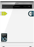 Cecotec Freistehender Geschirrspüler 60 cm, Bolero 6500 C, 15 Gedecke, 3 Ebenen, 6 Programme, Dual Zone, Auto Öffnung, Inverter-Motor