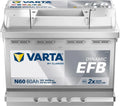 Varta Blue Dynamic EFB N60, 60 Ah 640 A, geeignet für PKW, Lithium-Metall