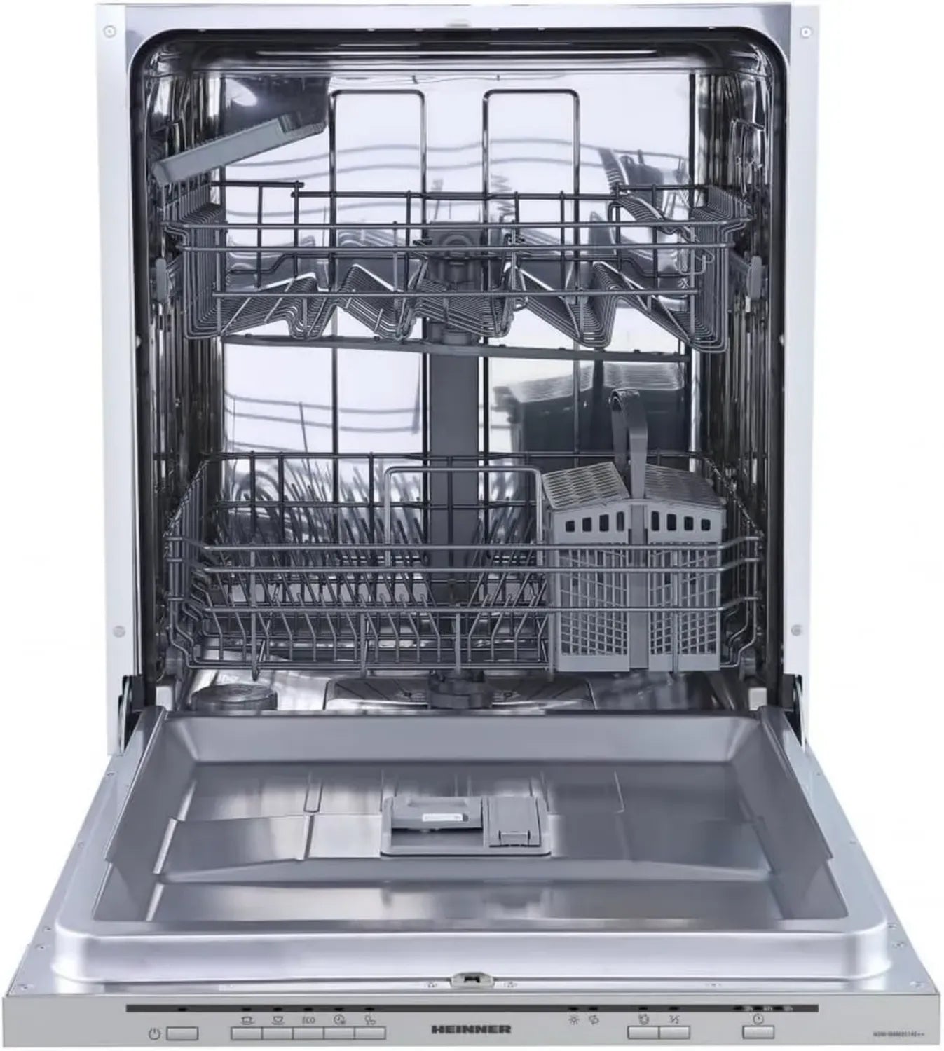 Integrierter Geschirrspüler 60 cm, 14 Maßgedecke, 5 Programme, Aquastop, Energieklasse E