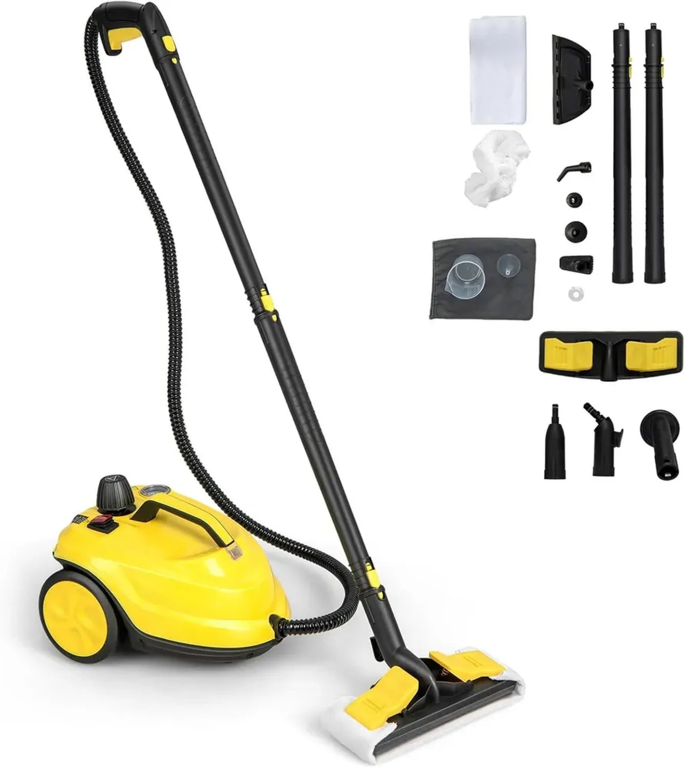 SOARS Hochleistungs-Dampfreiniger 2000W, 5 Bar Druck, 1,8L Tank, 13-teiliges Zubehör Set