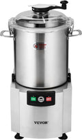 VEVOR 18L Edelstahl Küchenmaschine mit S-Klinge, Ideal für Gemüse, Obst und Körner