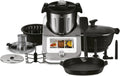 Ufesa TotalChef RK7 WLAN Küchenmaschine, 30-fach Multifunktions-Kochroboter, 4,5L, 7-Zoll Touchscreen, Mit Rezeptbuch, Exklusiv bei Amazon, Silber/Weiß