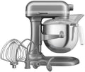 KitchenAid Profi-Küchenmaschine 6,6 L mit Schüsselheber in Kontursilber