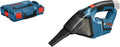 Bosch Professional 12V Akku-Staubsauger GAS 12V, inkl. Filter und Zubehör, ohne Akku