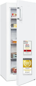 Freistehender NoFrost Gefrierschrank 161 l, Energieklasse D, Leise 39 dB, Weiß