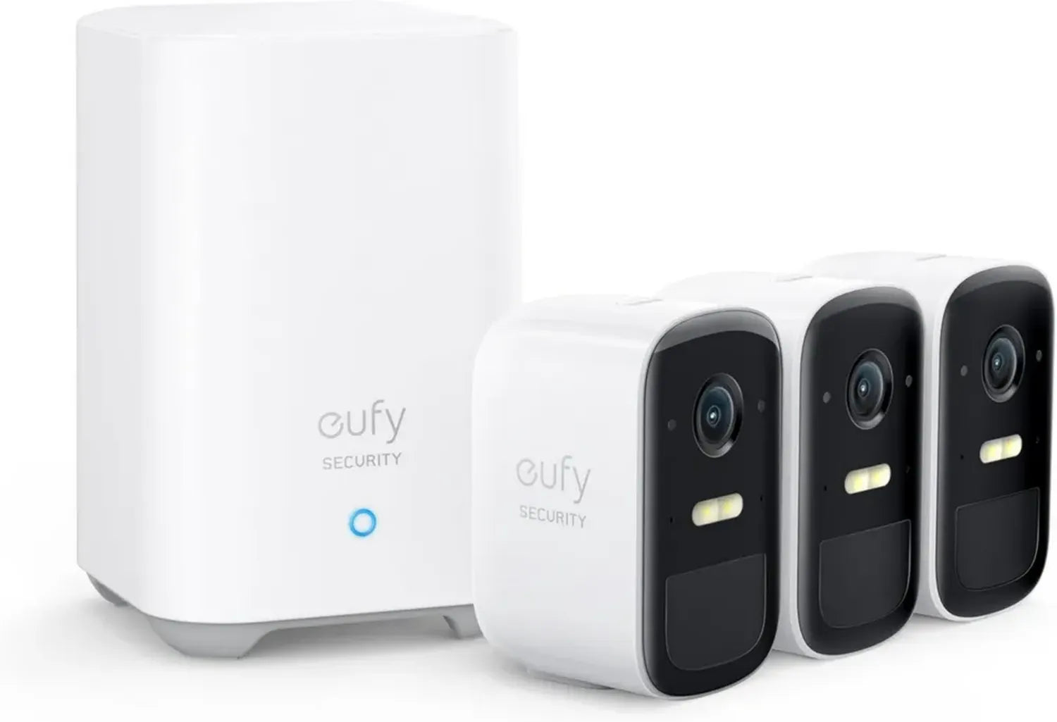 eufy Security eufyCam 2C Außenkamera, 180 Tage Akku, Full HD 1080p, IP67 wetterfest, Nachtsicht, HomeKit kompatibel, Solarpanel-geeignet, Gebührenfrei