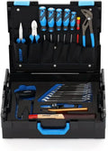GEDORE 23-teiliger Werkzeugkoffer L-BOXX 136, ideal für Auszubildende, inklusive Kunststoffkoffer