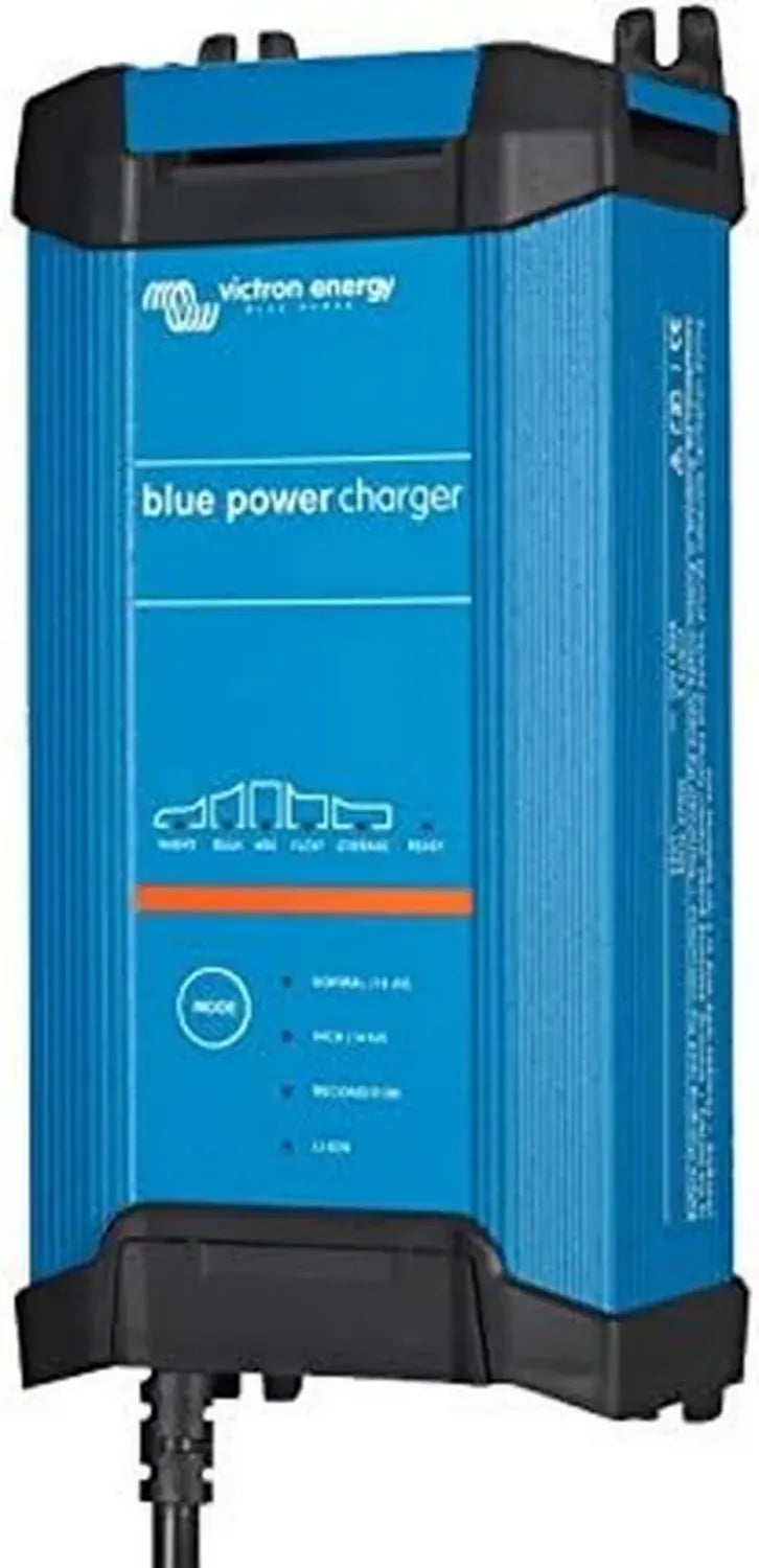 Victron Energy Blue Smart 12V 20A Batterieladegerät - 3 Ausgänge, Bluetooth, IP22, Erhaltung und Desulfatierung