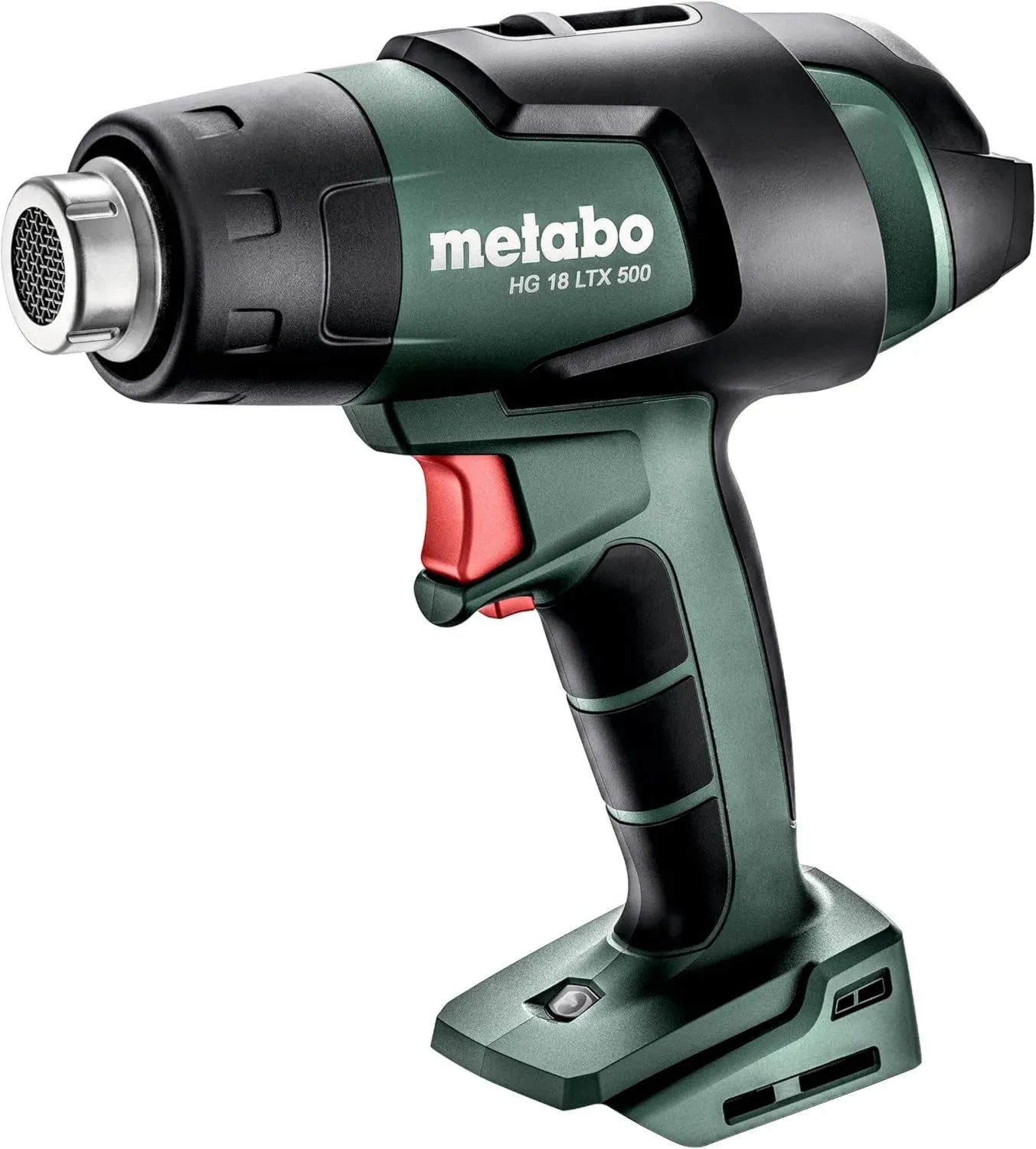 Metabo 18V Akku-Heißluftgebläse HG 18 LTX 500 – Kompaktes und leistungsstarkes Gerät – Ohne Akku und Ladegerät