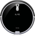 ILIFE A8 Staubsaugerroboter für Hartböden und Teppiche, 180qm Abdeckung, extra flach, ideal für Tierhaare, Beutellos, mit Ladestation und Fallschutz