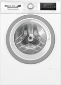 BOSCH Serie 4 Waschmaschine, 8 kg, EcoSilence Drive, 1400 U/Min, Hygiene Plus, SpeedPerfect, 60 cm, weiß