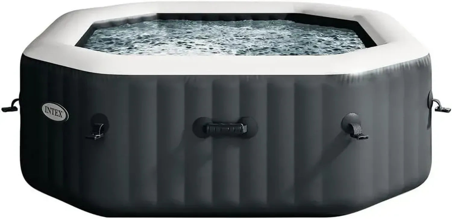 Intex PureSpa Bubble Massage Whirlpool für 4 Personen, 201 x 71 cm, 795 Liter