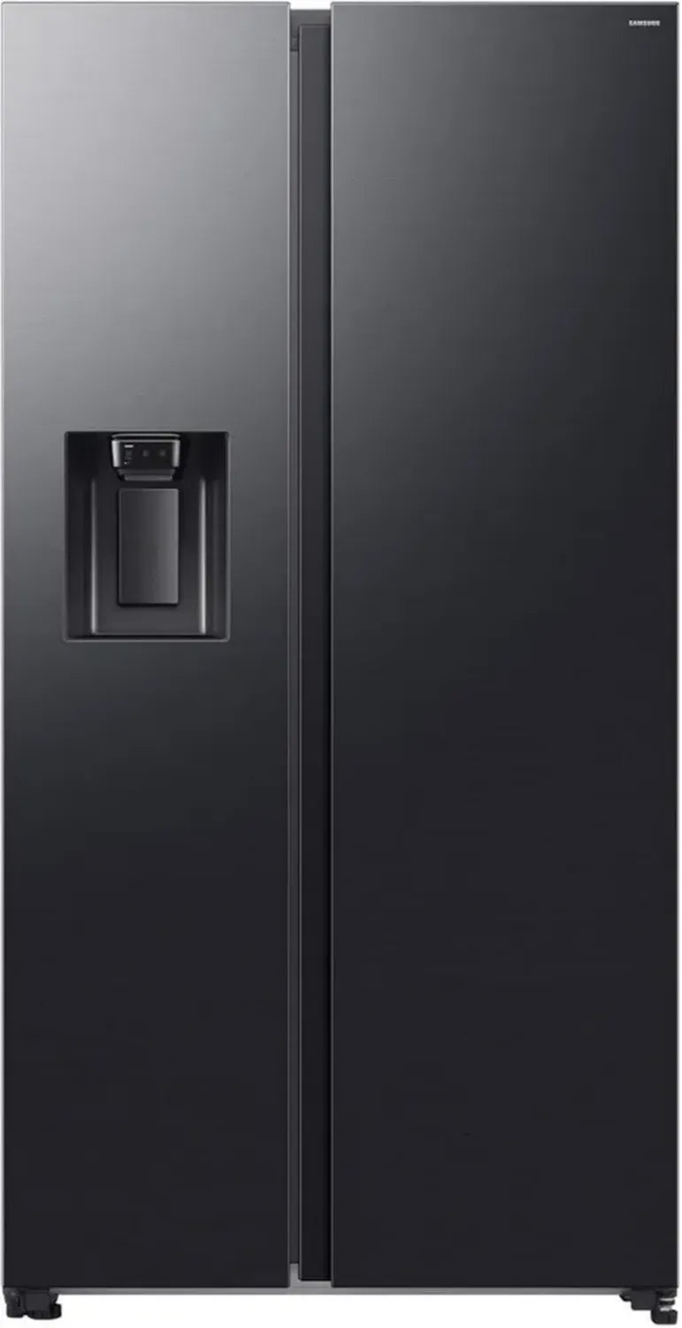 Samsung Side by Side Kühlschrank mit Wasser- und Eisspender, 635 l, Anthrazit, AI Energiemodus, SpaceMax-Technologie