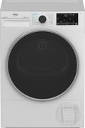 Beko Wäschetrockner 8 kg, Wärmepumpentechnologie, Allergikerfreundlich, 15 Programme, Dampf- und Knitterschutz, Leise, AquaWave Trommel, Weiß