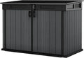 Koll Living Großer Geräteschrank für Gartenbedarf, Fahrräder und Mülltonnen mit Belüftung und DUOTECH-Technologie