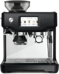 Sage Kaffeemaschine - Barista Touch mit automatischem Milchaufschäumer und Mahlwerk, Touchscreen & Siebträger - Schwarz