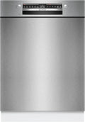 Bosch Serie 4 Unterbau-Geschirrspüler 60 cm, VarioFlex, besonders leise, Smart Start, 3-fach Rackmatik, Eco 50°C, Home Connect, Edelstahl