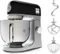KENWOOD kMix KMX750BK Küchenmaschine, Schwarz, Vielseitige Lebensmittelzubereitung mit 5L Edelstahlschüssel