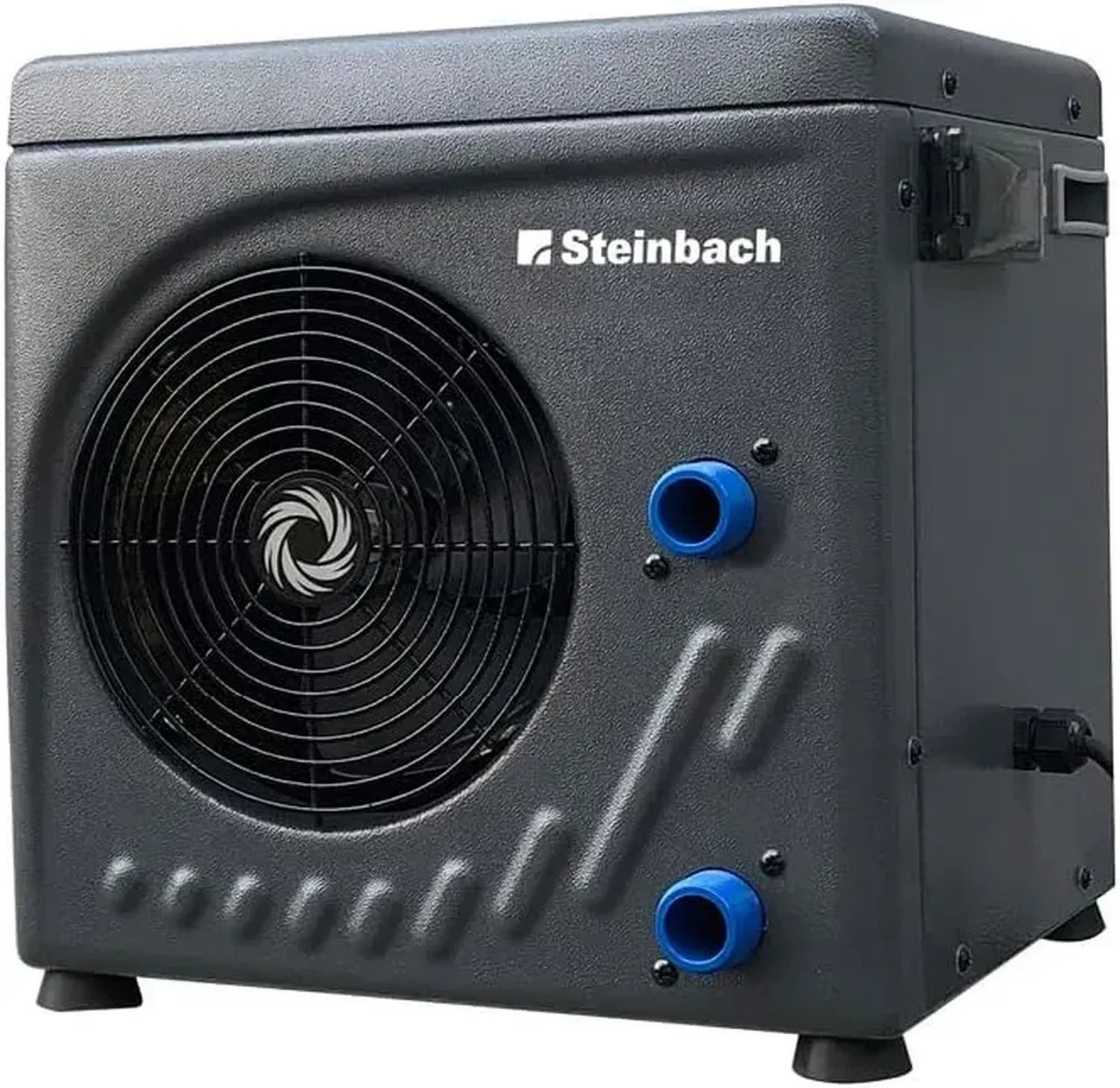 Steinbach Wärmepumpe Kompakt - Ideal für Pools bis 20.000 l - Integrierter Durchflusssensor und LED-Anzeige