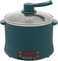 Digitaler Reiskocher 4L für gesunde Ernährung, Multikocher mit 4 Funktionen und Timer, ideal für 4-6 Personen, grün