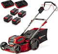 Einhell Akku-Rasenmäher 36V, 47cm, bis 700m² mit Radantrieb und 65L Fangkorb