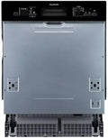 Wolkenstein 60 cm Teilintegrierter Geschirrspüler, 14 Maßgedecke, 6 Programme, Startverzögerung bis 12 Std, Halbe Beladungsfunktion, Energieeffizienz D