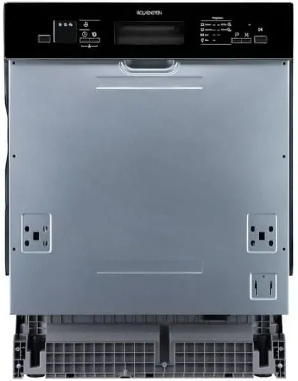 Wolkenstein 60 cm Teilintegrierter Geschirrspüler, 14 Maßgedecke, 6 Programme, Startverzögerung bis 12 Std, Halbe Beladungsfunktion, Energieeffizienz D