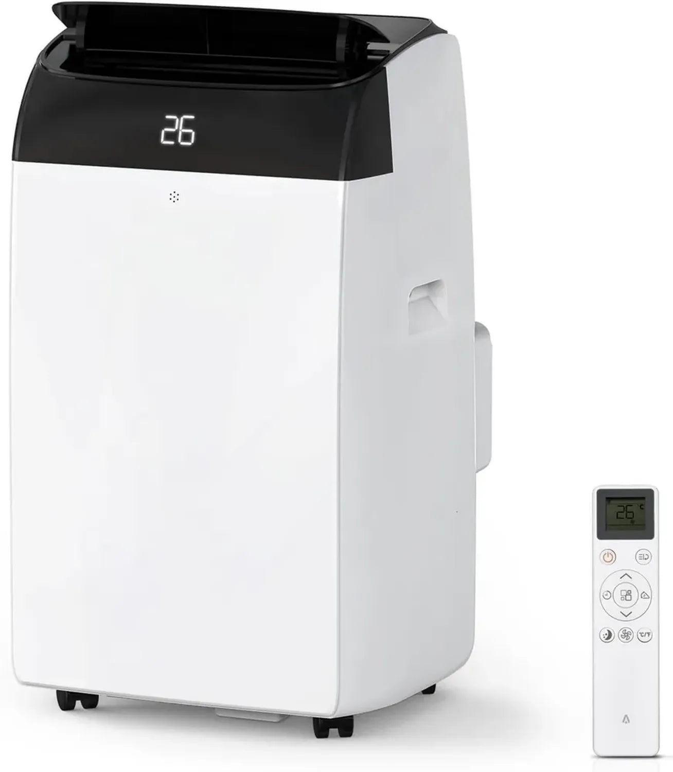 Energieeffizientes 4-in-1 Klimagerät 12000 BTU – Kühlung, Lüften, Entfeuchten & Follow-Me Funktion für Räume bis 51㎡, inkl. Abluftschlauch & Fernbedienung, ideal für Schlafzimmer & Büro