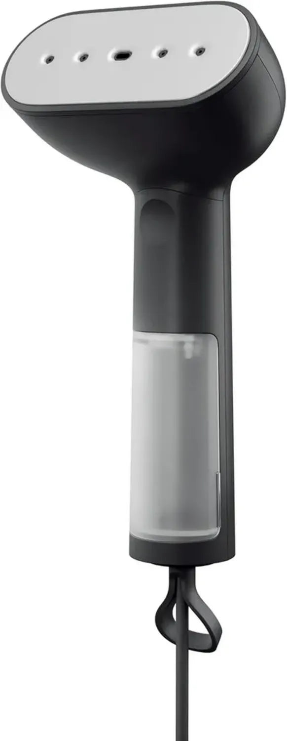 Steamery Cirrus Core Hand-Dampfer, 1350W, 21g/min Dampfleistung, 15 Sek. Aufheizzeit, Trockendampftechnologie, Sichtbarer Wassertank, Tragbar, Schwarz