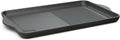 Induktionsgeeignete Aluguss-Grillplatte 49x29 cm – Antihaft-Bratplatte für Herd und Grill