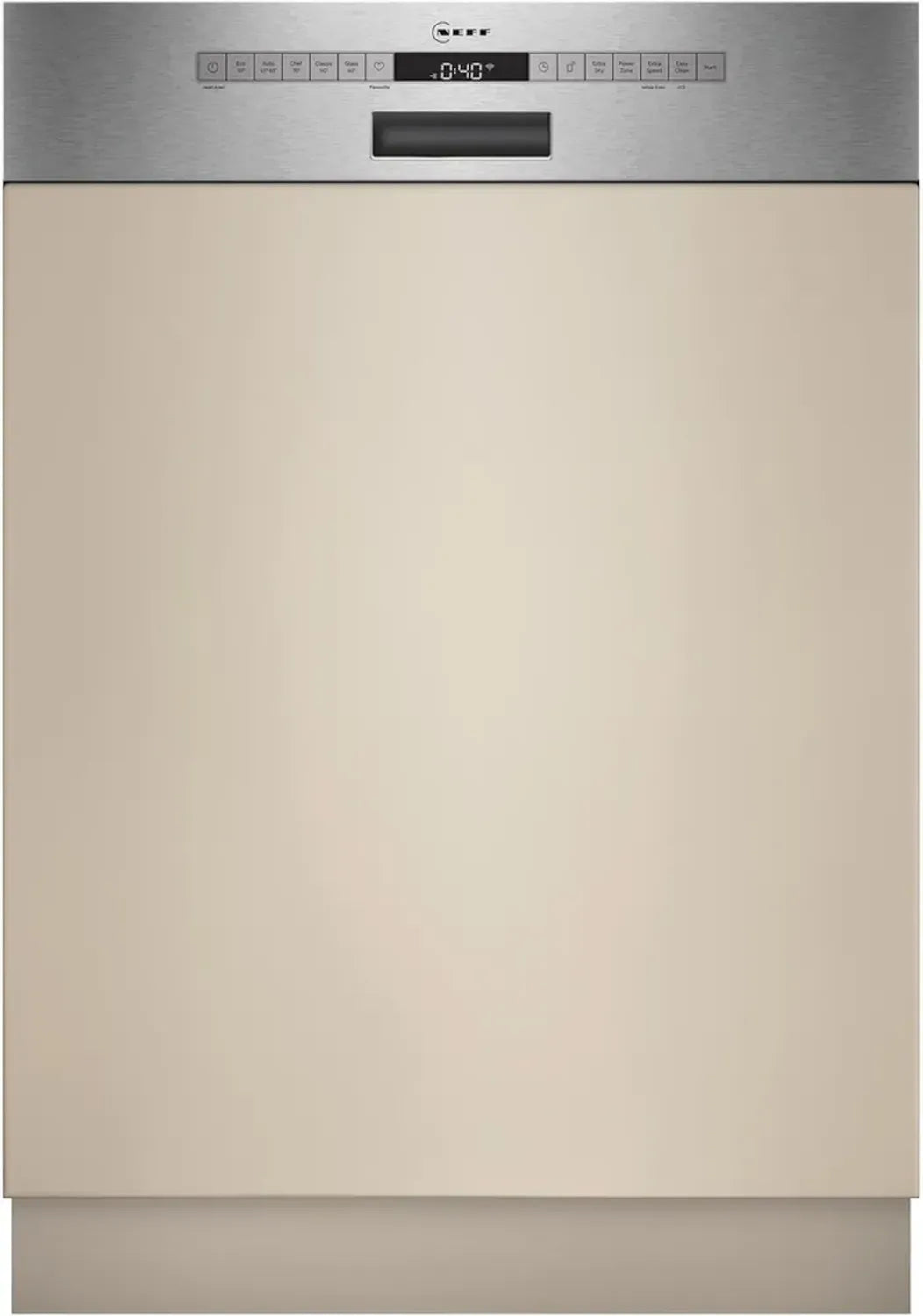 NEFF S145ECS15E Teilintegrierter Geschirrspüler 60 cm - Leise, Effizient, Made in Germany