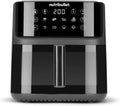 Nutribullet Heißluftfritteuse 8L, Touchscreen, 8 Programme, PFAS-frei, 2000W, Spülmaschinenfest, Mattschwarz