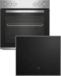 Beko Einbau-Herdset mit Glaskeramikkochfeld, 4 Heizarten & SteamShine