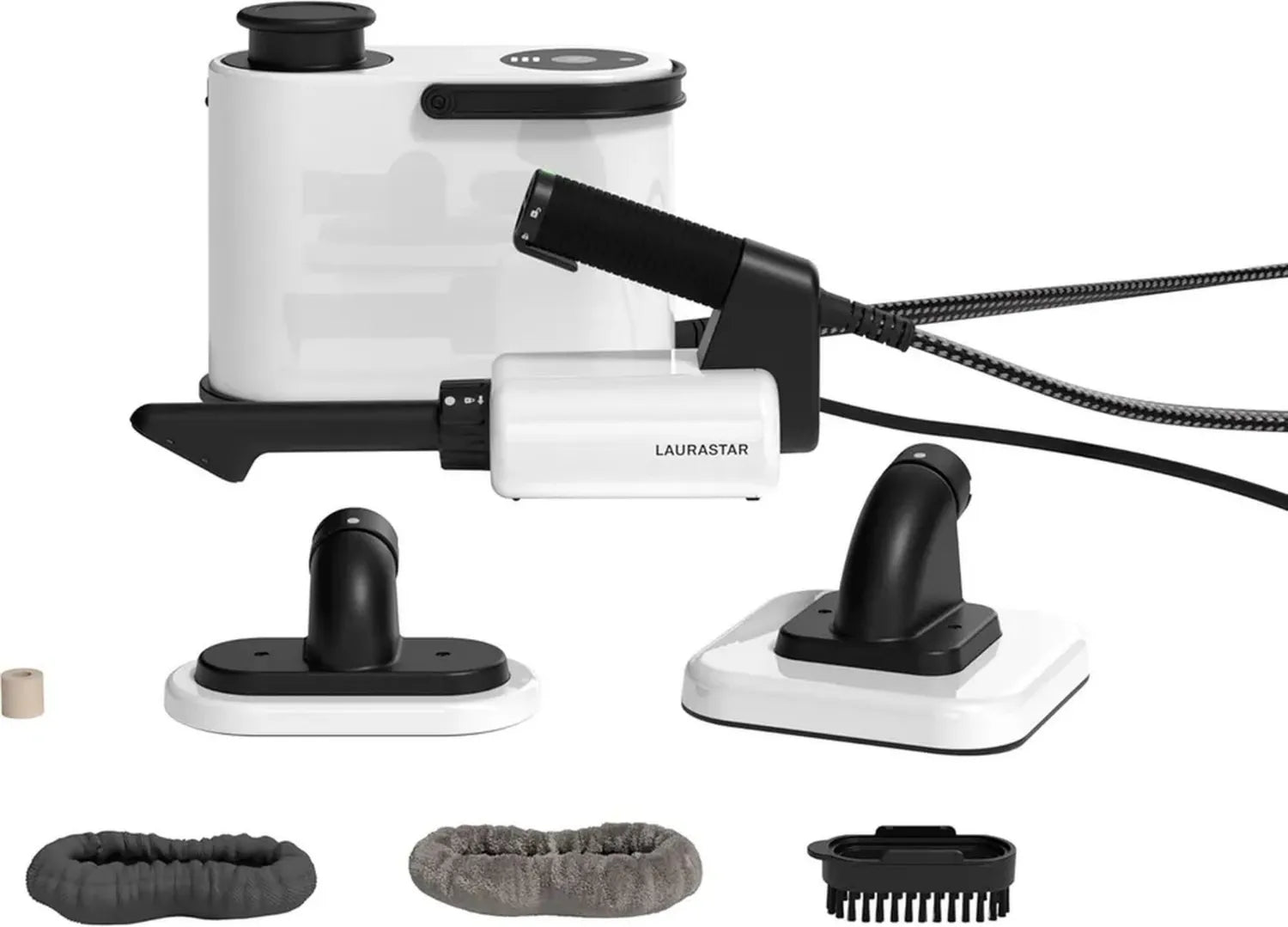 Laurastar AURA Dampfreiniger mit Citrusduft – Hygienische Reinigung für alle Oberflächen mit Trockendampf