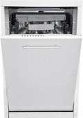 Integrierter Geschirrspüler 45cm, 10 Maßgedecke, 9 Programme, Aquastop, Energieklasse E, 5 Jahre Garantie