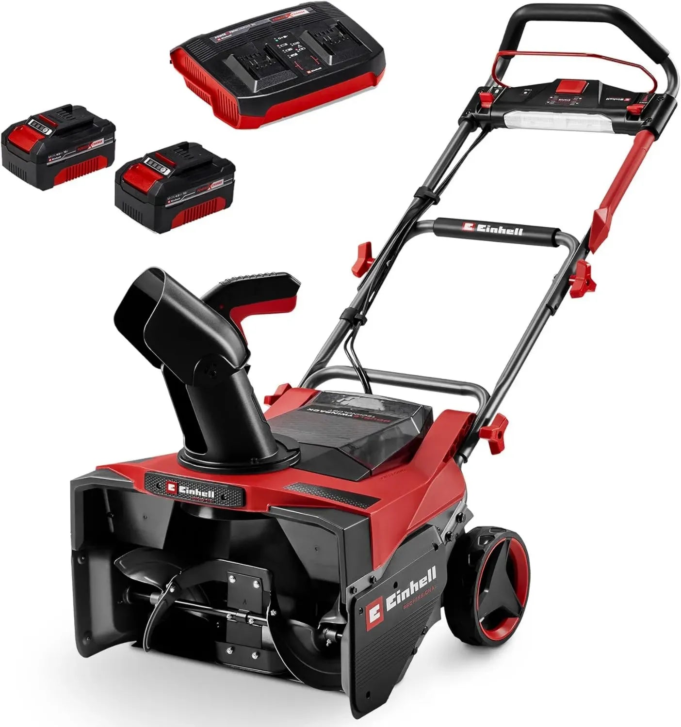 Einhell Akku-Schneefräse 36V 53cm mit Twincharger