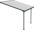Palram Canopia Feria Überdachung für Terrasse, Grau, 307x295x305 cm