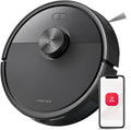 Roborock Q7 M5 Saugroboter mit Wischsystem, 10.000Pa Saugleistung, Anti-Tangle-Funktion, 150 Min Laufzeit, LiDAR-Navigation, ideal für Teppiche und Tierhaare, App-Steuerung, schwarz