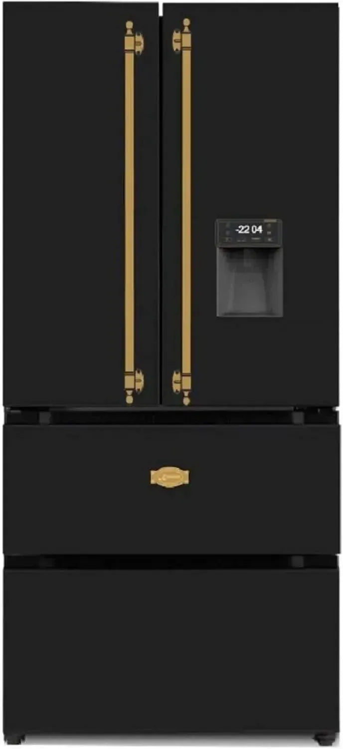Kaiser Retro Side-by-Side Kühlschrank, 183 cm Höhe, 84 cm Breite, No Frost, 506 L Kapazität