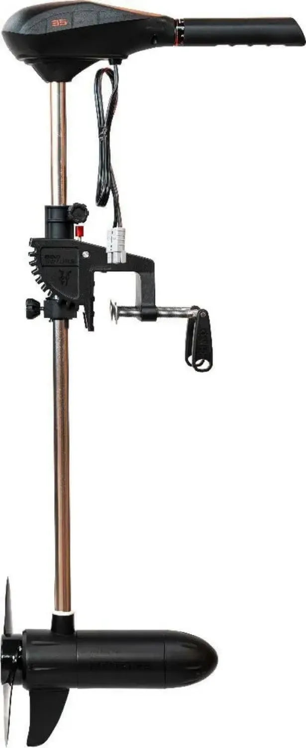 VX 35 V2 Elektro Außenbordmotor, 12V, 35 lbs Schub, 430W, 6,5 kg, 79 cm Schaft, 5 Vorwärts- und 3 Rückwärtsgänge, teleskopierbar