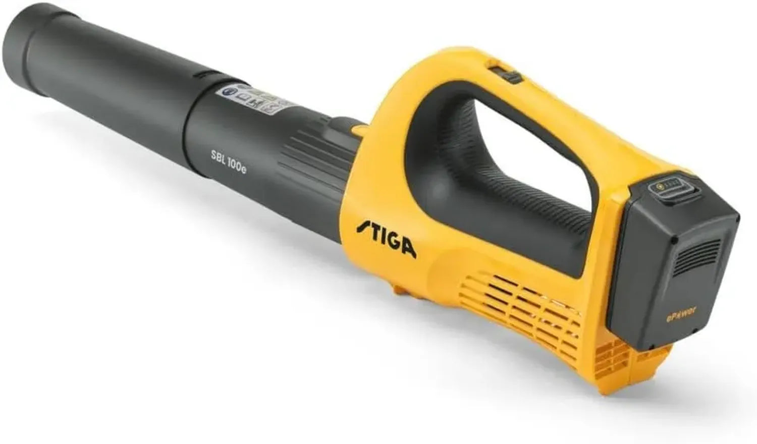STIGA SBL 100e Akku-Laubbläser Set mit 20V, 4Ah Akku und Ladegerät, variable Gebläsestärke