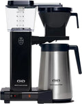 Moccamaster KBGT Thermoskanne Kaffeemaschine, 1.25L, Schwarz, Filterkaffee-Automat