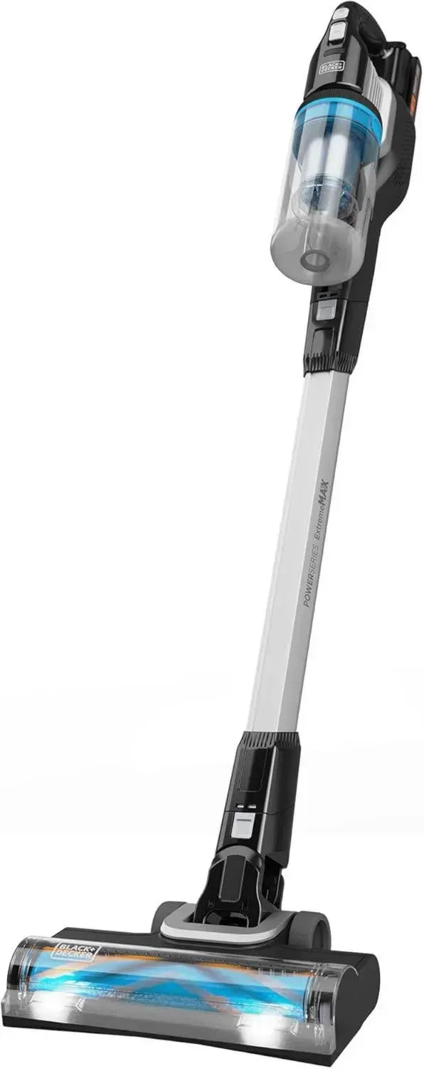 BLACK+DECKER Akku-Staubsauger 18V MAX, 4-in-1, kabellos, mit LED-Licht
