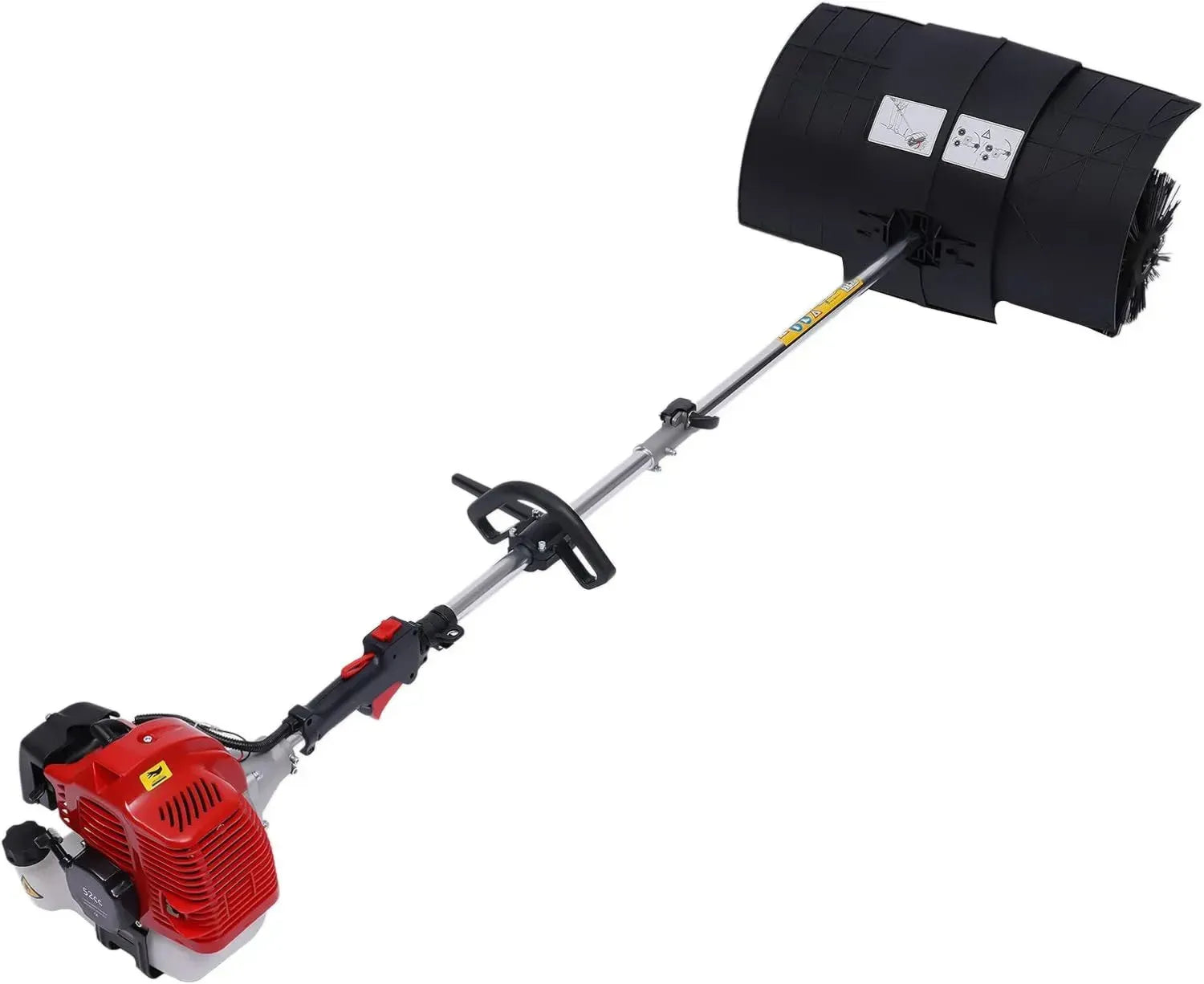 Elektrische Schneefräse Kehrmaschine mit Benzinmotor und 1000ml Kraftstofftank