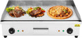 Profi Elektro-Grillplatte 4,4KW für Crêpes, Steaks & Gemüse mit Präzisions-Thermostat