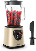 Tefal Hochleistungs-Standmixer mit Auto-Programmen, Powelix-Klingen, 2L Thermo-Glasbehälter